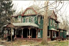 2001 12 24 Charles E. Test House, 1892 795 Middle Drive Woodruff Place Indianapolis, Indiana CDT snapshot: December 24, 2001 6″x4″