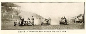 1909 11 9 NATIONAL November 9-13, 1909 Atlanta (GA) Speedway Johnny Aitken took (4) firsts in a National “40” Source: 1910 Sales Catalog “National 1910” “A Record-Breaking Car” “A Record-Breaking Year” 6″x7″ 18 pages