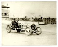 ca. Sept. 1910 NATIONAL Indianapolis automobile races Johnny Aitken in National 8 Photo courtesy: Indianapolis Motor Speedway C 275