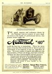 1911 6 8 NATIONAL National “40” THE AUTOMOBILE June 8, 1911 8.5″x12″ page 136
