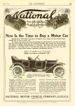 1911 4 27 NATIONAL 1911 National “Now Is the Time to Buy a Motor Car” THE AUTOMOBILE April 27, 1911 8.5″x12″ page 133