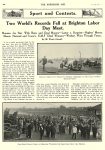 1911 9 6 NATIONAL Racing Article Two World’s Records Fell at Brighton Labor Day Meet THE HORSELESS AGE September 6, 1911 University of Minnesota Library 8.25″x11.5″ page 362