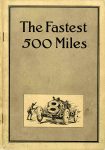 1912 NATIONAL Racing The Fastest 500 Miles NATIONAL MOTOR VEHICLE CO. Indianapolis, IND 5.25″x7.75″ Front cover