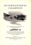 1912 NATIONAL Racing The Fastest 500 Miles NATIONAL MOTOR VEHICLE CO. Indianapolis, IND 5.25″x7.75″ page 1