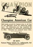 1914 6 4 NATIONAL Champion American Car National Motor Vehicle Co. Indianapolis, IND MOTOR AGE June 4, 1914 8.5″x12″ page 52