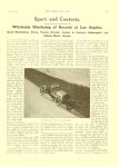 1910 4 13 NATIONAL Sport and Contests Wholesale Shattering of Records at Los Angeles THE HORSELESS AGE April 13, 1910 Vol. 25 No. 15 9″x12″ page 537