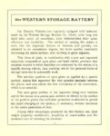1903 National Electric NATIONAL ELECTRIC VEHICLES ADVANCE CATALOG 1903 WESTERN STORAGE BATTERY National Motor Vehicle Company Indianapolis, IND USA 5″x6.25″ folded page 16