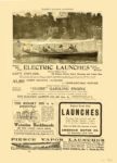 1901 6 ELECTRIC LAUNCHES HARPER’S MAGAZINE ADVERTISER June 1901 6.75″x9.5″ page 58