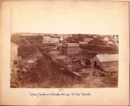 1857 Bromley photograph No. 20 1857 Looking South on Washington AVE from 2nd Ave South 8.25″x6″