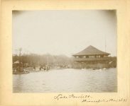 Lake Harriett Minneapolis, Minnesota May 28, 1893 9.5″x7.5″