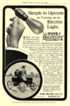 1904 1 POPE-Waverley Electric Simple to Operate POPE MOTOR CAR CO., Waverley Dept. Indianapolis, IND FRANK LESLIE’S POPULAR MONTHY January 1904 6.5″x9.5″