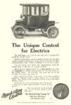 1911 RAUCH & LANG Electric The Unique Control for Electrics The Rauch & Lang Carriage Co Cleveland, OHIO EVERYBODY’S MAGAZINE 5.75″x8.5″