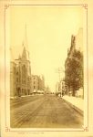 5. Nicollet Avenue, looking Eastward Souvenir of Minnesota Minneapolis, Series No. 1 Published by The St. Paul Book & Stationery Co St. Paul, MINN 1886