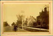 4. Summit Avenue, from A. G. Foster’s residence, Eastward Souvenir of Minnesota St. Paul, Series No. 2 Published by The St. Paul Book & Stationery Co St. Paul, MINN 1886