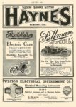1908 STUDEBAKER Electric Cars Studebaker Automobile Company South Bend, IND MOTOR AGE 1908 8.25″x12″ page 72