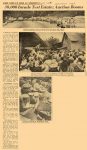 1964 5 CARS LINE UP LIKE AT SPEEDWAY 30,000 Invade Test Estate; Auction Booms By Michael B. Scanlon The Indianapolis Star May 1964 9”x14” C. E. Test Family scrapbook