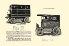 1903 The Vehicle Equipment Co. ELECTRIC VEHICLES HIGH GRADE ELECTRIC AUTOMOBILES PLEASURE VEHICLES COMMERCIAL VEHICLES VEHICLE EQUIPMENT COMPANY The RAINIER COMPANY, General Sales Agents New York, New York 11″x7.25″ page 52
