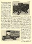 1905 7 19 ARTICLE with Electric Truck Some German Types of Commercial Automobiles THE HORSELESS AGE July 19, 1905 8.25″x12″ page 112