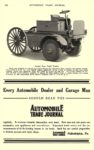 1913 7 COUPLE GEAR Electric Front Tractor AUTOMOBILE TRADE JOURNAL July 1913 6″x9.5″ page 212