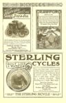 1900 6 WAVERLEY Waverley ELECTRIC Dos-a-dos BICYCLES The Century Illustrated Monthly Magazine Vol. LX No. 2 June 1900 6.75″x10″ page 47