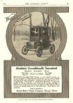 1910 2 12 WOODS Electric Absolutely Unconditionally Guaranteed Woods Motor Vehicle Company Chicago, ILL The Literary Digest February 12, 1910 8.5″x12″ page 293