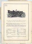 1911 ELMORE AUTOMOBILES Midsummer Catalog “The Car That Has No Valves” 7.5″x11″ page 16