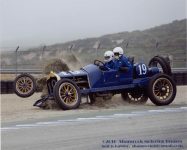 2016 8 20 1911 NATIONAL Speedway Roadster Car No. 19 HMSA Monterey Historics Mazda Raceway Laguna Seca, CAL Turn 11 August 6