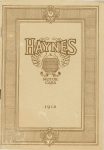 1912 HAYNES MOTOR CARS Front cover