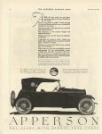 1920 11 27 APPERSON Bros. Automobile Co. THE SATURDAY EVENING POST page 64