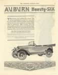 1920 1 3 AUBURN Beauty SIX AUBURN AUTOMOBILE COMPANY AUBURN, INDIANA SATURDAY EVENING POST page 83