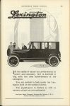 1920 12 LEXINGTON Lexington Motor Co. Connersville, Indiana AUTOMOBILE TRADE JOURNAL page 195