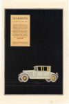 1922 10 MARMON MARMON the Foremost Fine Car Nordyke & Marmon Company Indianapolis, Indiana October, 1922 color