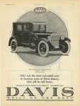 1924 2 7 DAVIS THE DAVIS UTILITY BROUGHAM MODEL 79- $1,495 DAVIS “BUILT OF THE BEST” George W. Davis Motor Car Co., Richmond, Indiana February 7, 1924 MOTOR AGE page 59