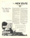 1926 8 STUTZ The Safest Car now made even Safer The NE STUTZ WITH SAFETY CHASSIS Stutz Motor Car Company of America, Inc. Indianapolis, Indiana page 43