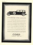 1931 11 EXTRAORDINARY OWNER ALLEGIANCE CORD FRONT DRIVE Cord AUBURN AUTOMOBILE COMPANY, AUBURN, INDIANA page 38