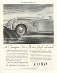 1937 1 16 A Champion Never Pushes People Around CORD Cord AUBURN AUTOMOBILE COMPANY, AUBURN, INDIANA THE SATURDAY EVENING POST page 81