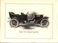 1910 National MOTOR CARS MODEL 40 OPERATION AND CARE AACA Library page 2