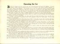 1910 National MOTOR CARS MODEL 40 OPERATION AND CARE AACA Library page 5