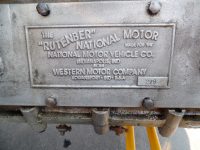 1905 The “Ruetenber” Motor made for the NATIONAL NATIONAL MOTOR VEHICLE COMPANY Indianapolis Indiana Model C #279