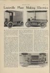 1911 8 17 ELECTRIC TRUCKS Louisville Plant Making Electrics ELECTRIC VEHICLES CO,’S 1,000-POUND DELIVERY WAGON FIG.1, AND 600-POUND DELIVERY CAR FIG.2, FIG. 3-PLAN OF CHASSIS WITH BATTERY COVER REMOVED MOTOR AGE August 17, 1911 Antique Automobile Club of America Library page 44
