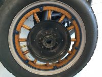 2016 6 1911 NATIONAL Speedway Roadster Car No. 19 SVRA Brickyard Indianapolis Motor Speedway rear wheel drum June