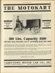 1913 5 29 ODD THE MOOKART 500 LBS. CAPACITY $400 TARRYTOWN MOTOR CAR CO, INC. TARRYTOWN, NY MOTOR AGE May 29, 1913 page 83