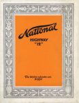 1916 NATIONAL HIGHWAY “12” The twelve cylinder car $1990 National Motor Vehicle Company Indianapolis, IND AACA Library 8.5”x11” Front cover