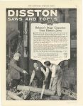 1918 3 23 Disston Saws THE SATURDAY EVENING POST page 119