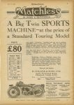 1925 Apr 8 Matchless Motor Cycling AD p1