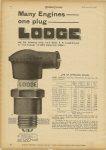 1925 Feb 18 Lodge Motor Cycling AD p8