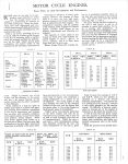 1932 5 MOTOR CYCLE ENGINES SOME NOTES on their Development and Performance page 1