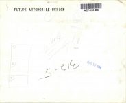 1944 3 13 WATSON 2 FUTURE AUTOMOBILE DESIGN 10″×8″ Back