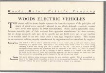 1908 WOODS Woods Motor Vehicle Company Highest-Grade Electric Carriages page 3