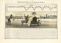 1912 7 NATIONAL Breaking Another Record at the Indianapolis Speedway MoToR 10″x14″ page 8